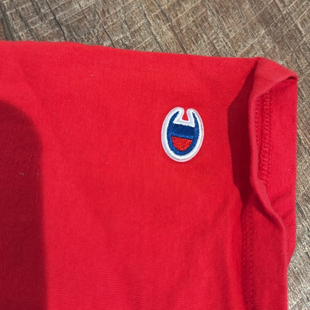 MENS RED CHAMPION SHIRT XL - Picture 3 of 4